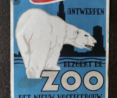 Affiche Zoo d’Anvers
