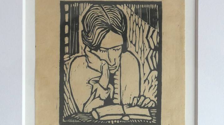 N.Eekman - Femme à la lecture