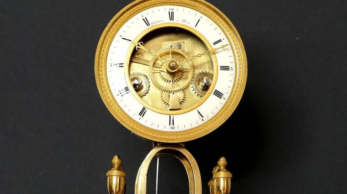 Skeleton clock 