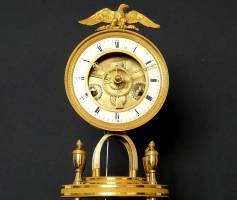 Skeleton clock "Gautrin in Paris"