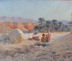 A. Gadan - Algeria - Oil on canvas