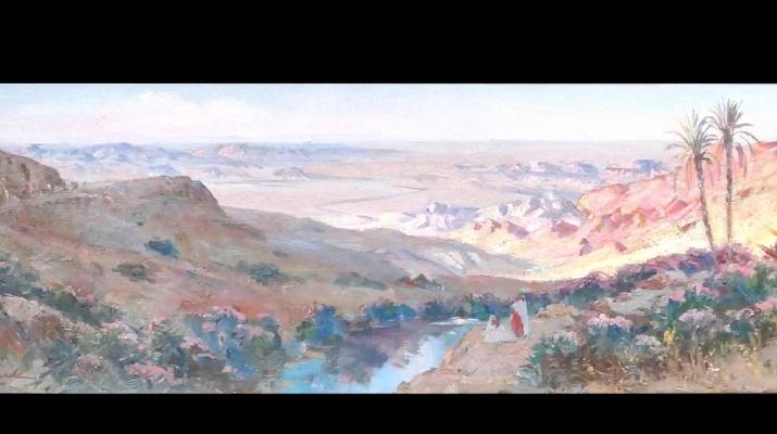 C. Louche - Orientalist animated landscape