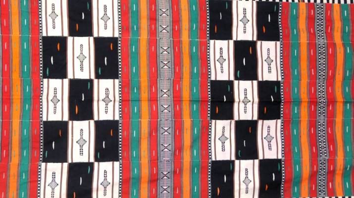 Woven African textile