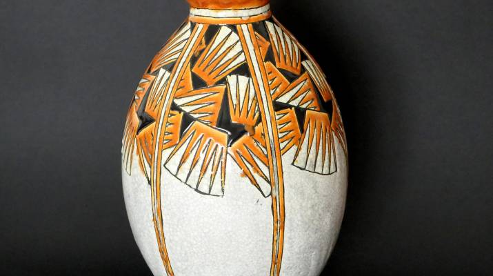 C. Catteau - Decor D1120 - Earthenware