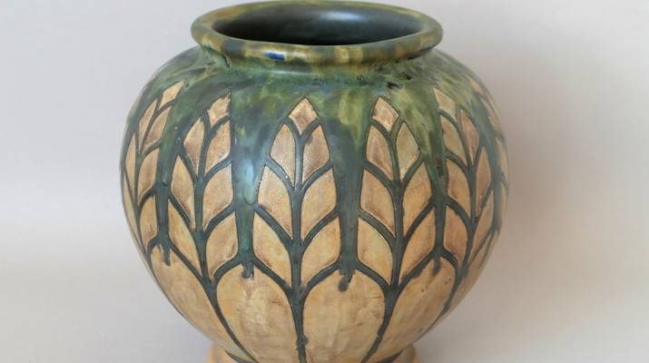 C. Catteau -  Africanist sandstone Vase