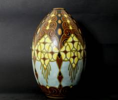 C. Catteau - Mat earthenware vase (D1089)