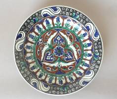 Large earthenware dish - Charles Catteau