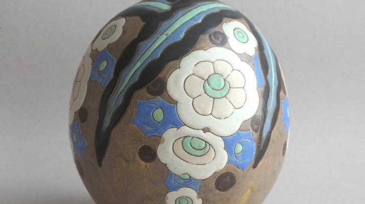 C. Catteau - Stoneware vase (D1211)