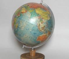 Large terrestrial globe