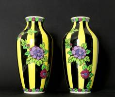 Pair of vases C. Catteau