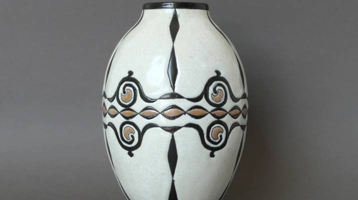 C. Catteau - Africanist Earthenware Vase D821