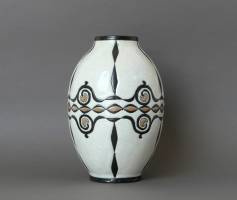 C. Catteau - Africanist Earthenware Vase D821